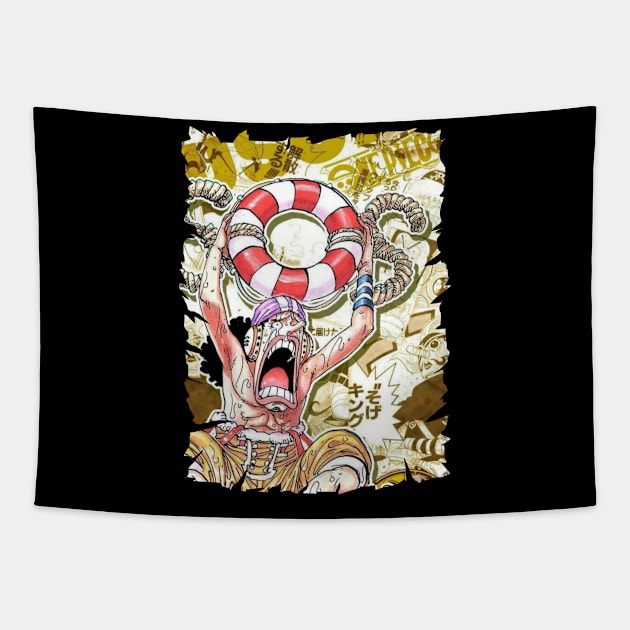 USOPP MERCH VTG Tapestry by Melesz.Ink Tattoo