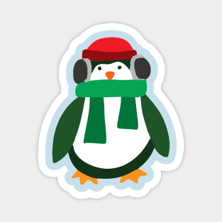 Snow Penguin Magnet