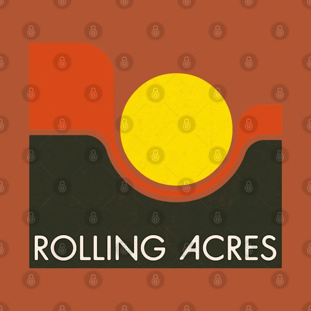 Rolling Acres Mall 70s Logo - Distressed by Turboglyde