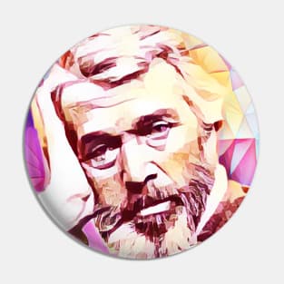 Thomas Carlyle Pink Portrait | Thomas Carlyle Artwork 13 Pin