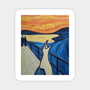 the scream(ing bird) 2020 Magnet