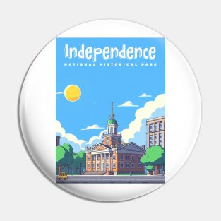 Independece Hall Pin