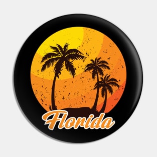 Florida beach Pin