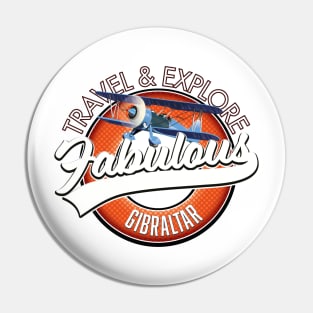 travel explore fabulous Gibraltar logo Pin