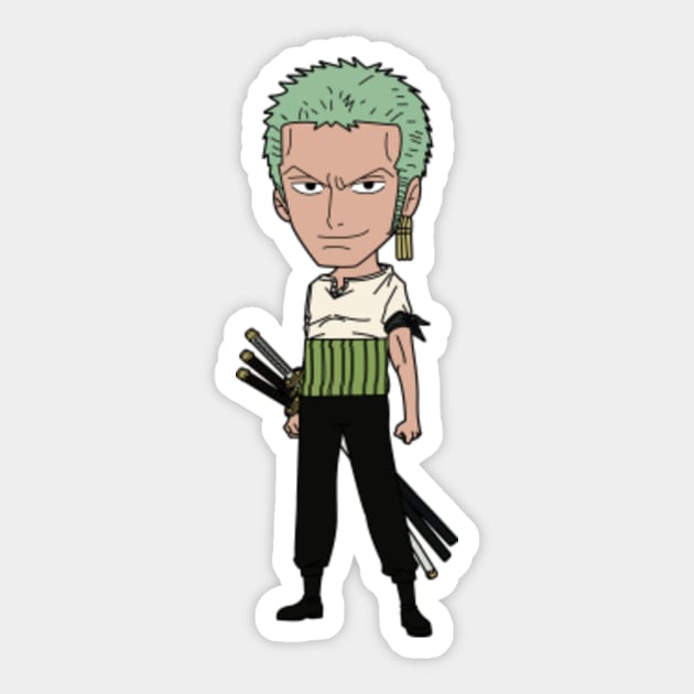 Roronoa Zoro Sticker -  Israel