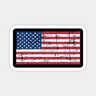 USA Amerika Flagge Vintage Design Magnet