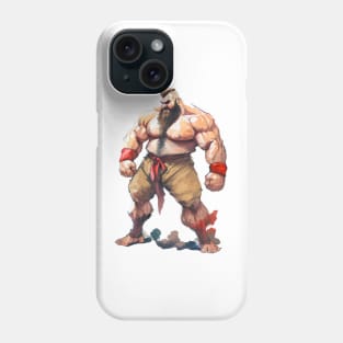 Zangief Watercolor - Original Artwork Phone Case