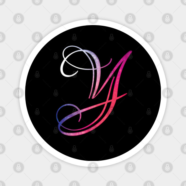 Monogram Y Stylish Letter Monogram Y Magnet Teepublic