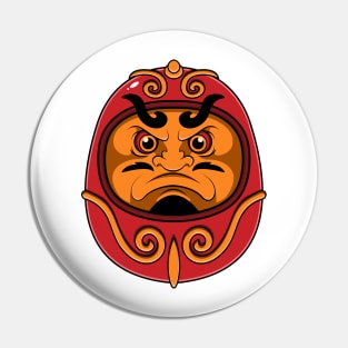 japanese daruma doll Pin