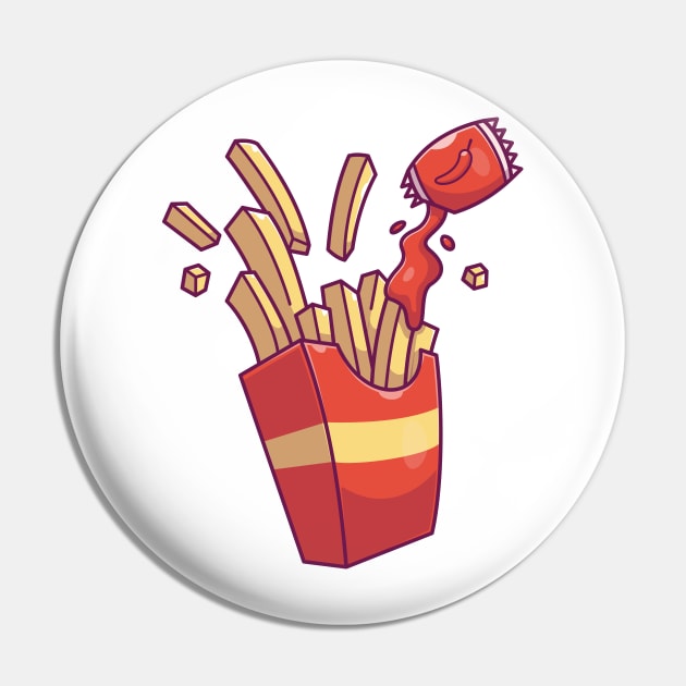 French fries with chili sauce cartoon Pin by Catalyst Labs