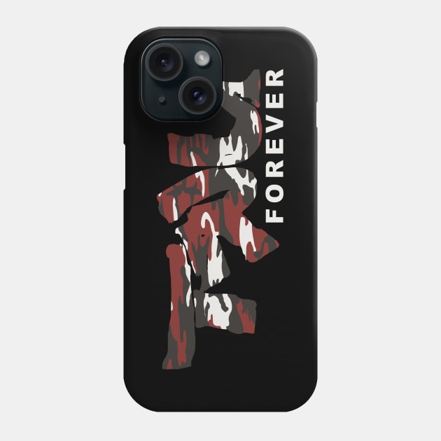 TRU forever red camo Phone Case by undergroundART