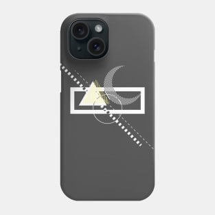 Minimal geometric illustration Phone Case