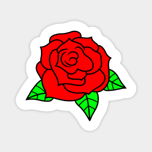 Red Roses Magnet