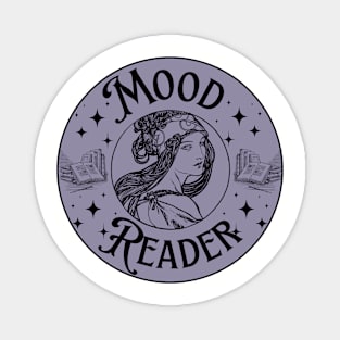 Mood Reader Woman Purple Magnet