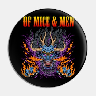 OF MICE MEN MERCH VTG Pin