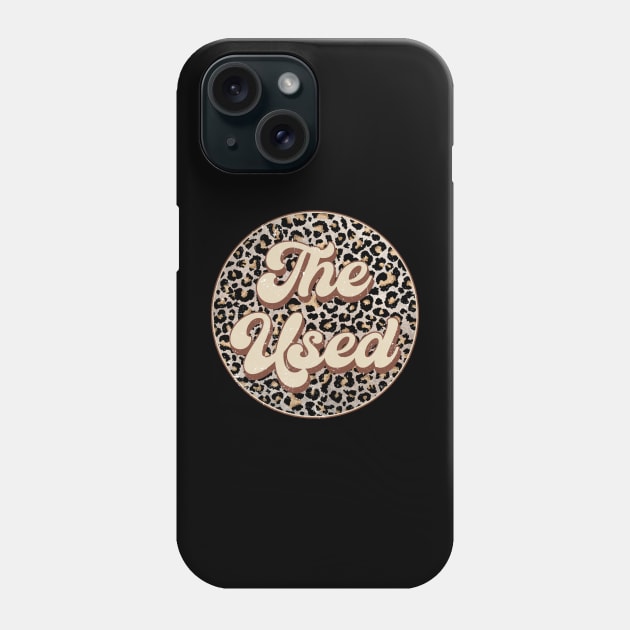 Retro Music Used Personalized Name Circle Birthday Phone Case by BilodeauBlue