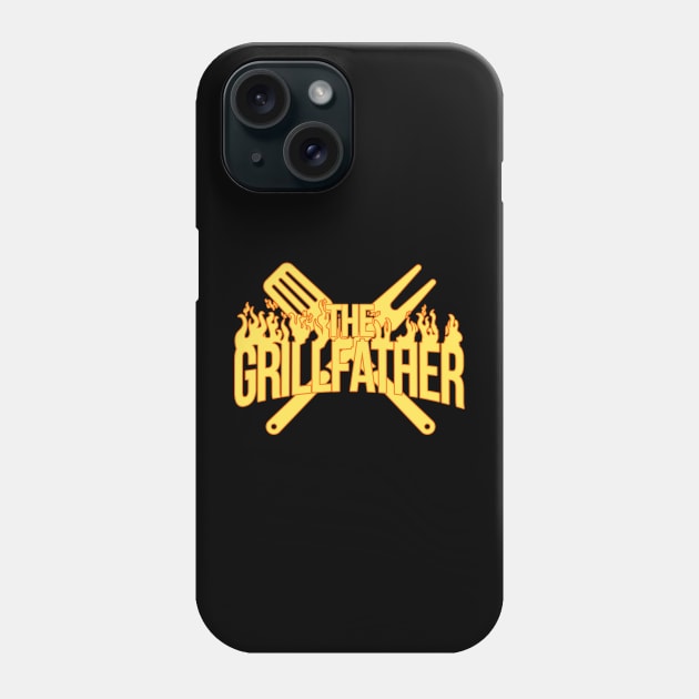 The Grillfather My Father Barbeque Phone Case by Design Malang