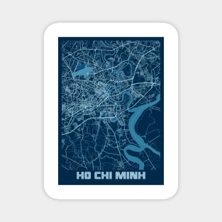 Ho Chi Minh - Vietnam Peace City Map Magnet