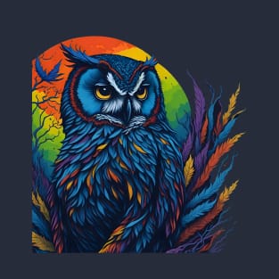 Rainbow Owl T-Shirt