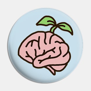 Healing Brain Pin