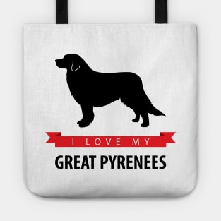 I Love My Great Pyrenees Tote