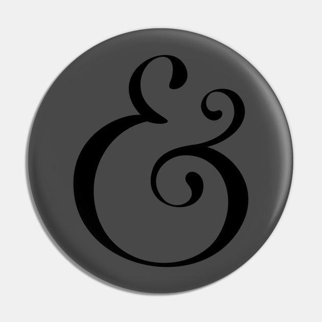 Ampersand Pin by ziffu