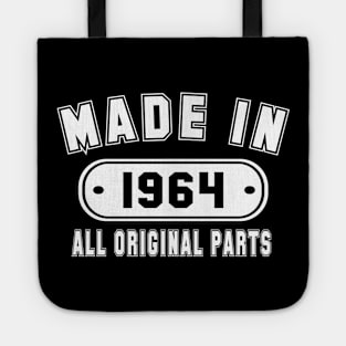 Made In 1964 All Original Parts Tote