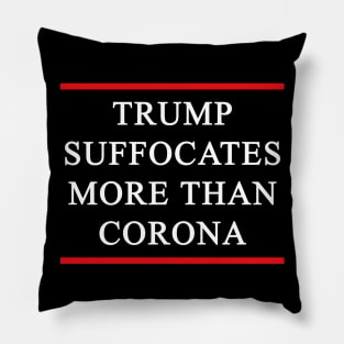 Protest Against Trump: Trump Suffocates More Than Corona Pillow