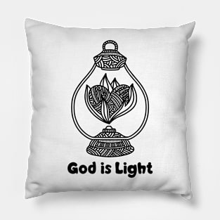 God is light Pillow