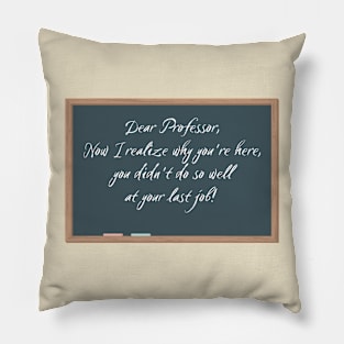 Dear Professor Pillow