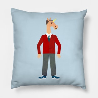 Mr Unicorns’ Neighborhood Pillow