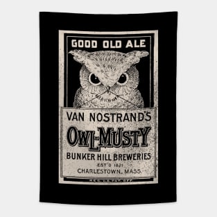 Owl-Musty Ale (variant) Tapestry