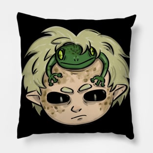 Hastur and frog chibi Pillow