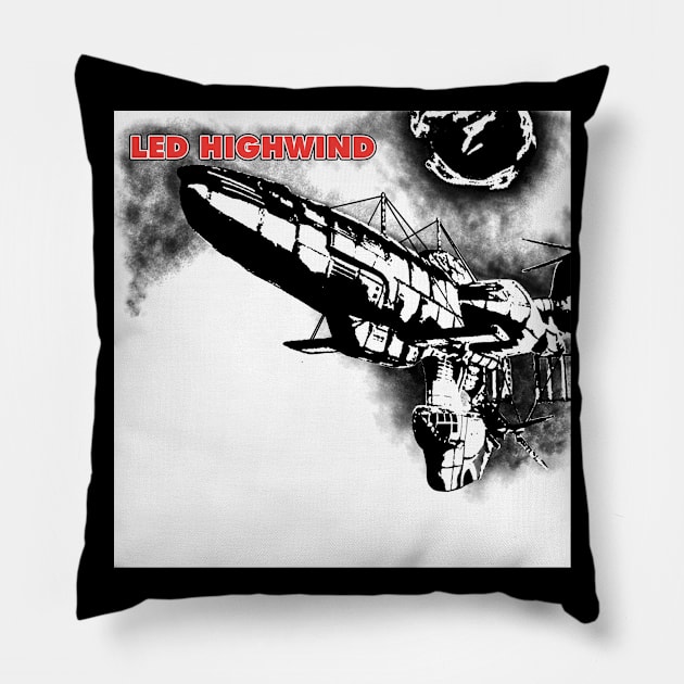 LED HIGHWIND (White) Pillow by Mashups You Never Asked For