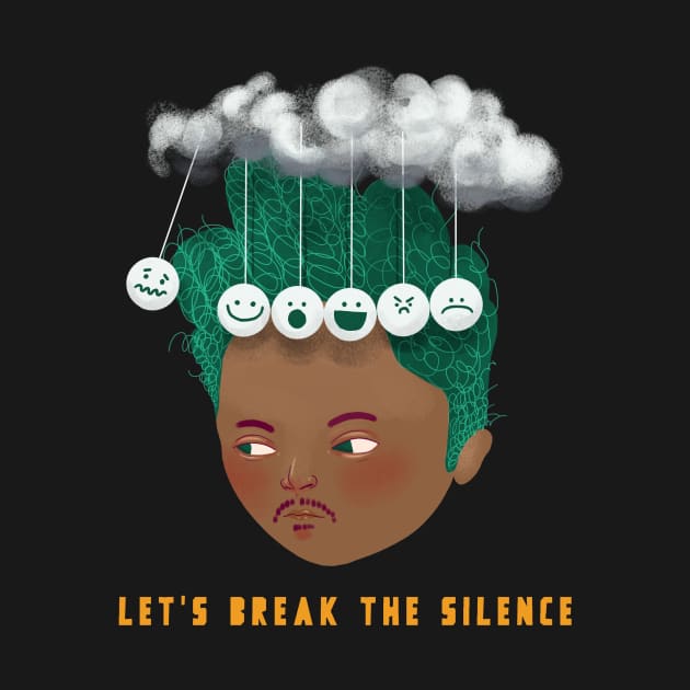 Let's Break the Silence - Men Mental Heath by TrendyShopTH