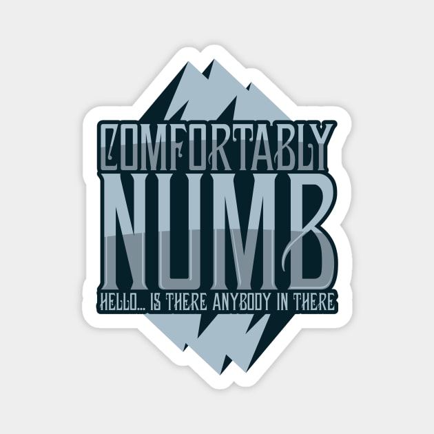 comfortably numb blue mountains Magnet by monin_81
