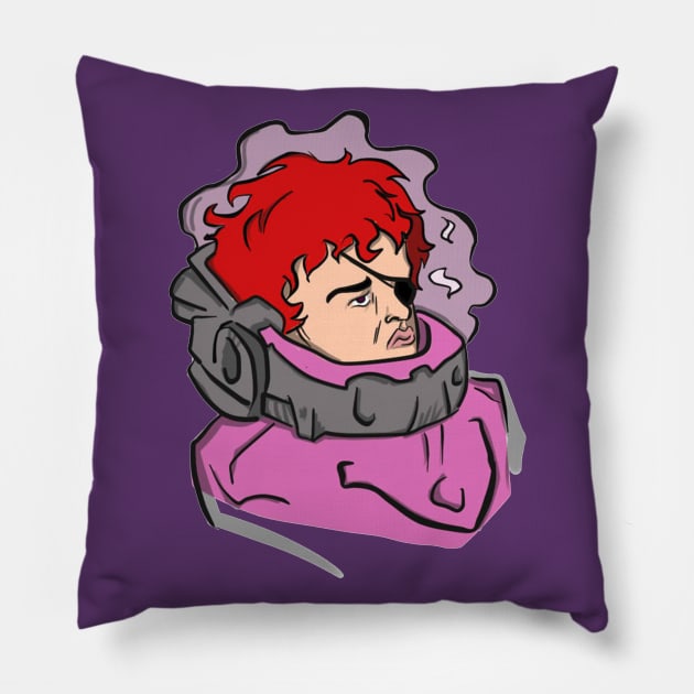 spaceman Pillow by Mrkl