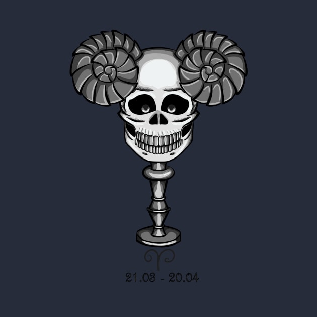 Aries Skull by Addy_barabashka_Lee