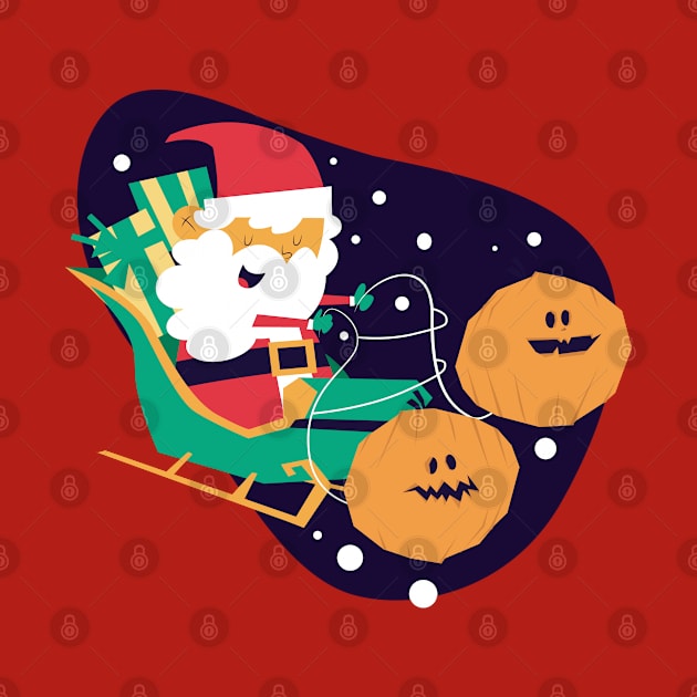 Halloween Christmas by Safdesignx