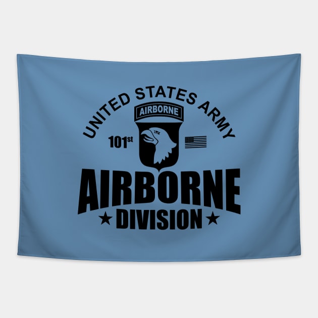 101st Airborne Division Tapestry by Tailgunnerstudios