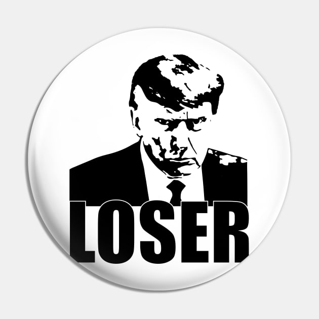 Trump is a loser (black) Pin by NickiPostsStuff