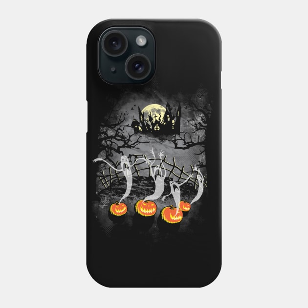 Ghosts Of Halloween Phone Case by Daletheskater