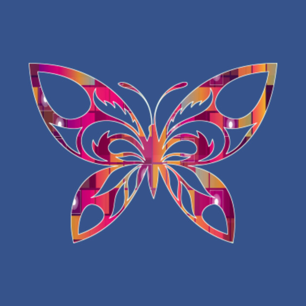 Butterfly 311 - Colorful - T-Shirt