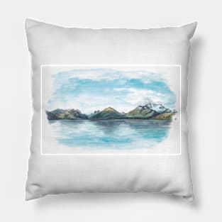 Paradise from Pigeon Island Pillow