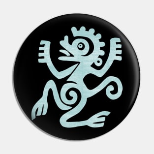 Nazca Lines Monkey Pin