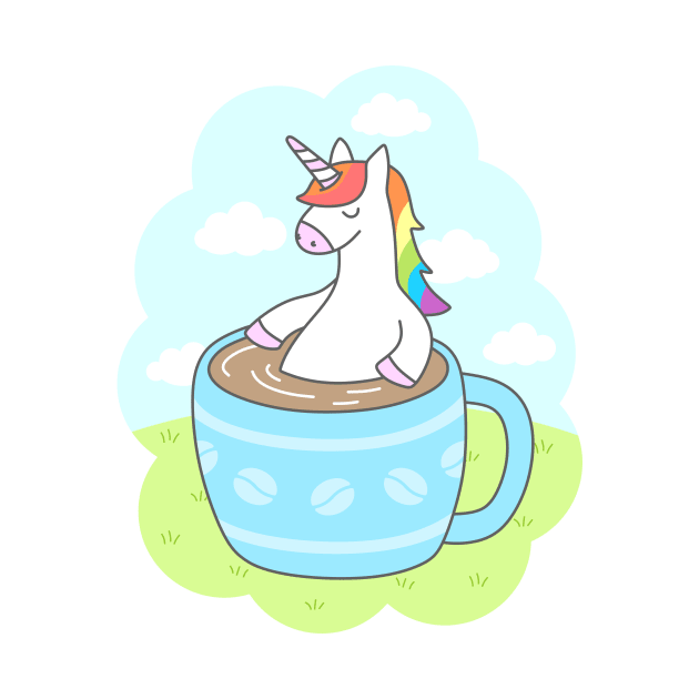 Unicorn Coffee by sombrasblancas