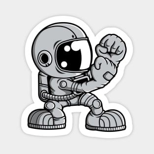 Astronaut Irish Fighting Magnet