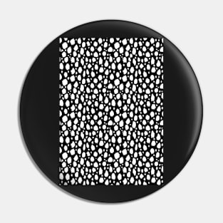 Inverted Dalmatian Pattern Pin