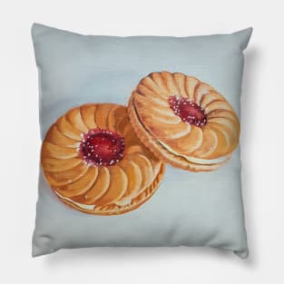 Fruit Creme Cookies painting Pillow