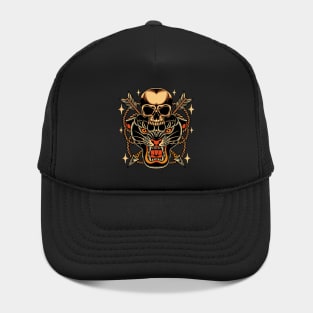 Panther Traditional Tattoo Hat
